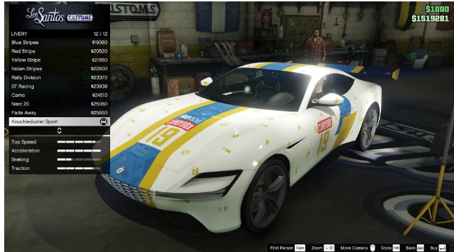 Nueva decoración de Grotti Itali GTO Stinger TT