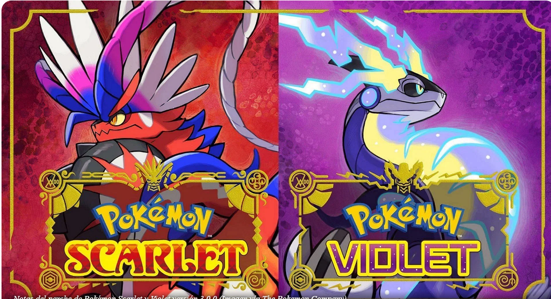 Notas del parche de Pokémon Scarlet y Violet versión 3.0.0: lanzamiento de Indigo Disk, nuevos Pokémon, ajustes de funciones y corrección de errores